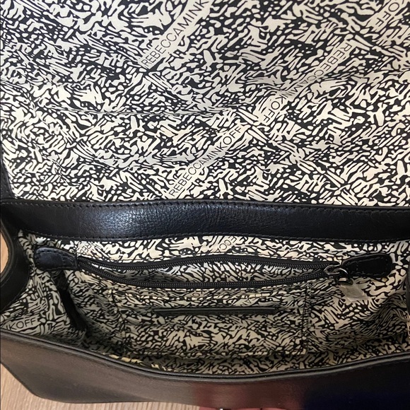 Rebecca Minkoff Black Chevron Crossbody Bag - Picture 3 of 11